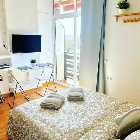 Apartamento Estudio Cerca A La Playa Piscina Y Trabajo Remoto